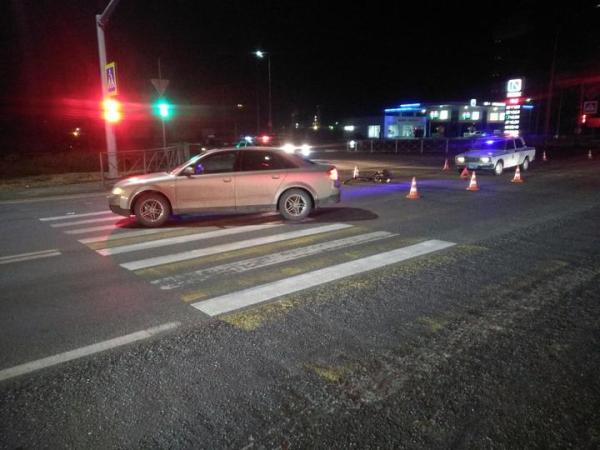 Иномарка сбила нетрезвого велосипедиста в Невинномысске